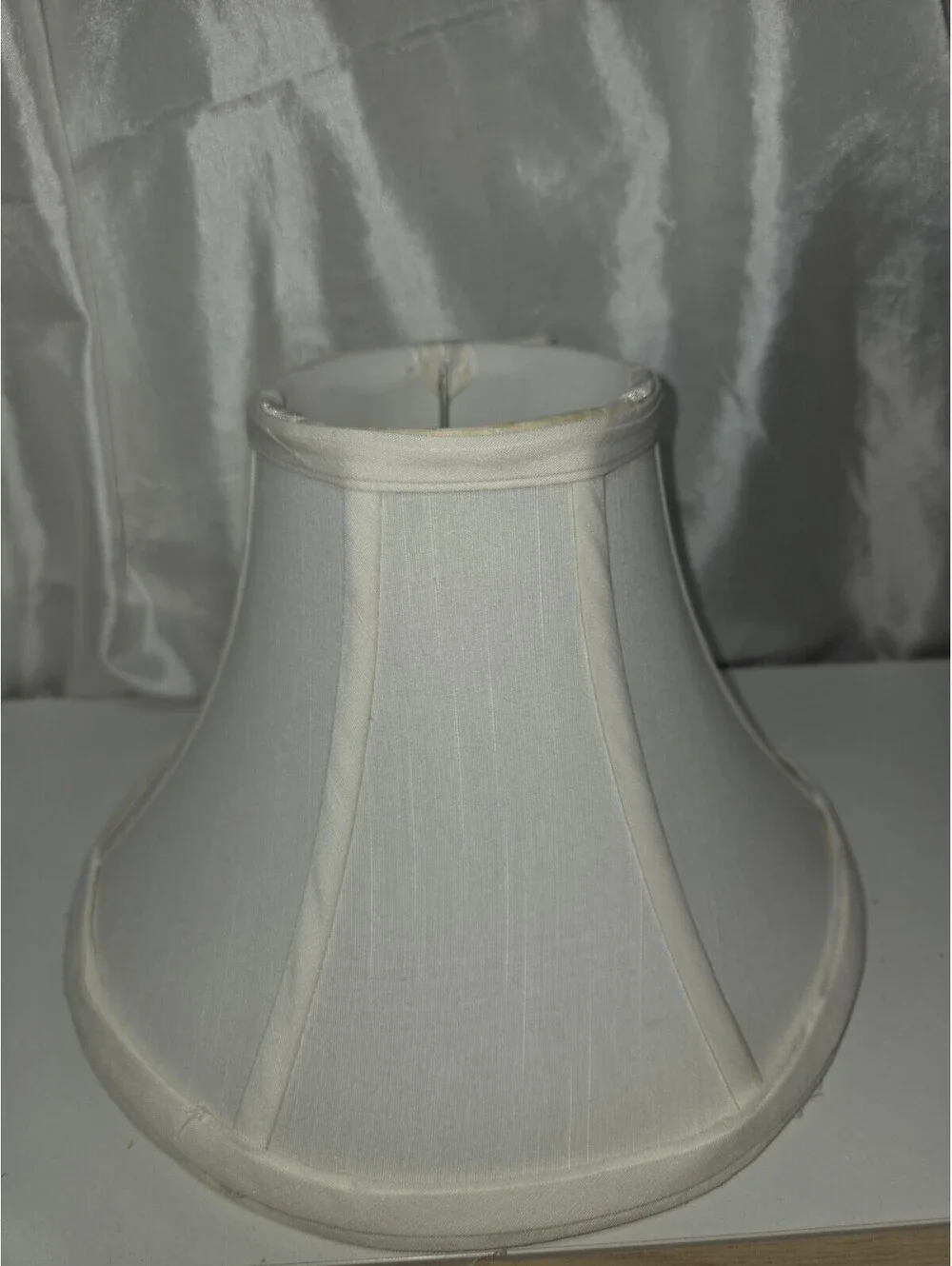 Bell-Shaped Lamp Shade Egg Shell Ivory Color With Uno Fitter 10